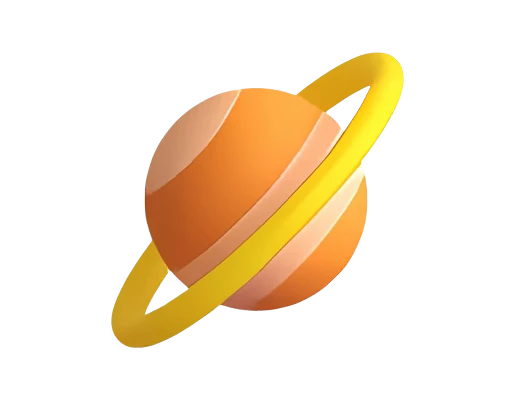 🪐 Стикер «Fluent» для Telegram