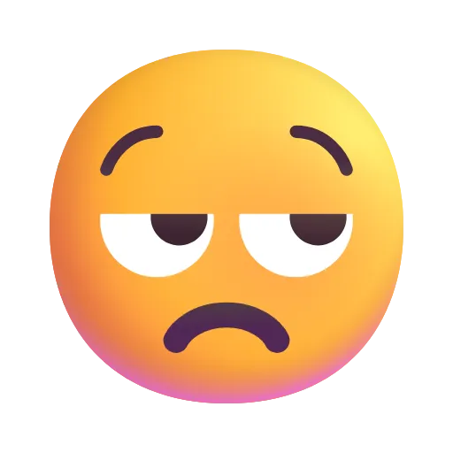 Стикер 36 Fluent Emoji