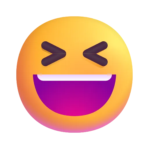 Стикер 4 Fluent Emoji