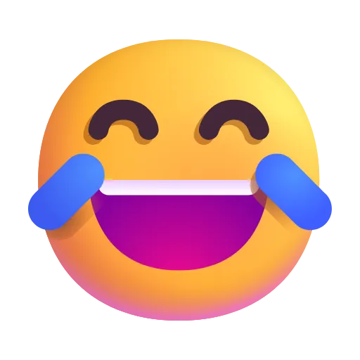 Стикер 7 Fluent Emoji