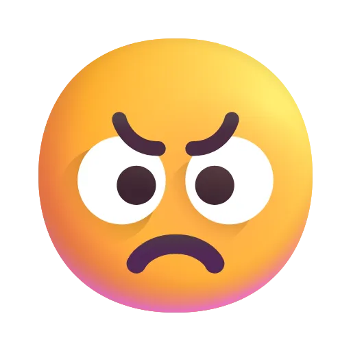 Стикер 50 Fluent Emoji