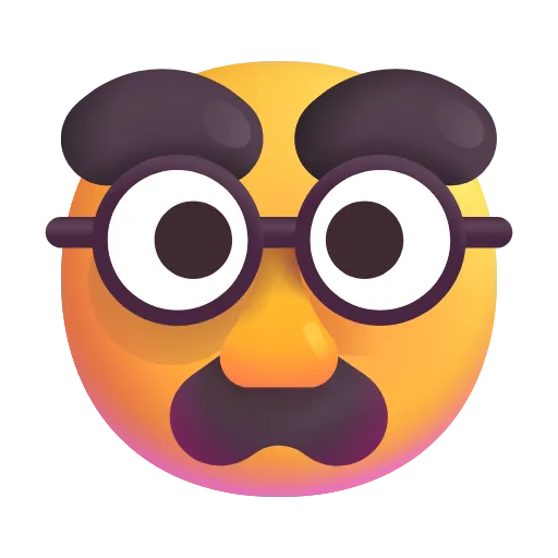 Стикер 32 Fluent Emoji