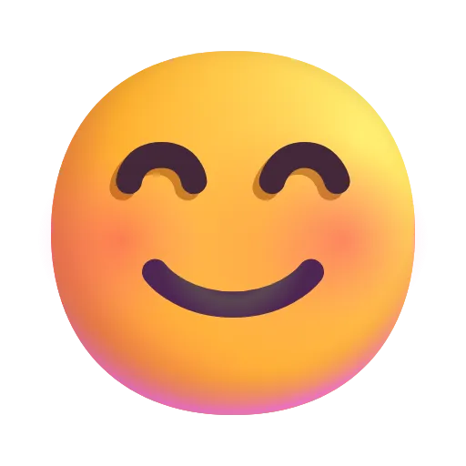 Стикер 10 Fluent Emoji