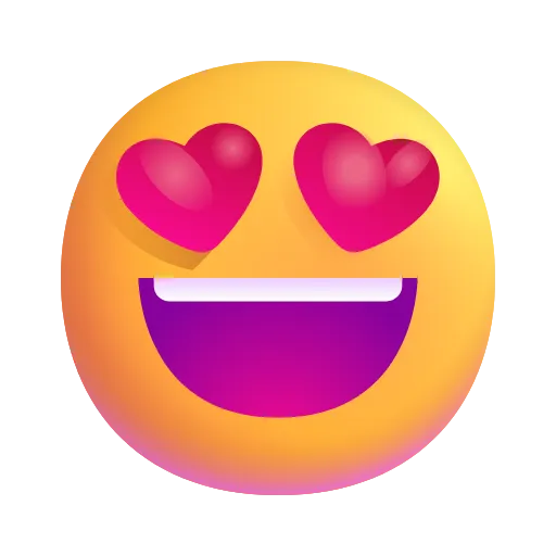 Стикер 17 Fluent Emoji