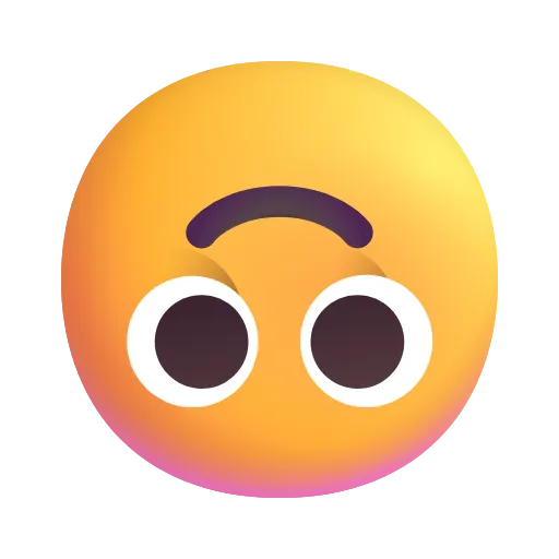 Стикер 14 Fluent Emoji