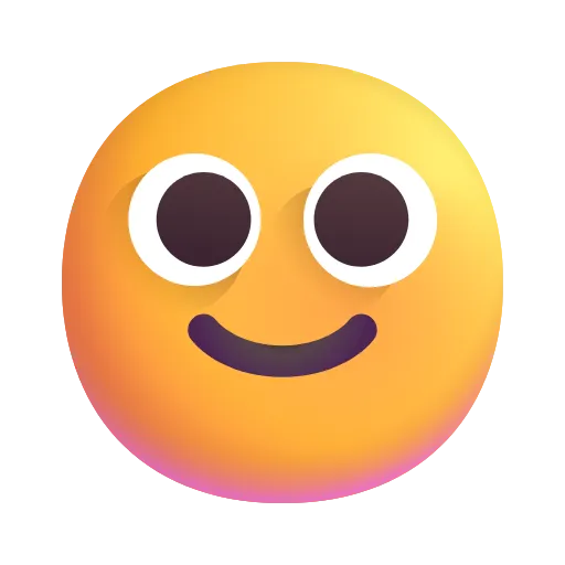 Стикер 13 Fluent Emoji