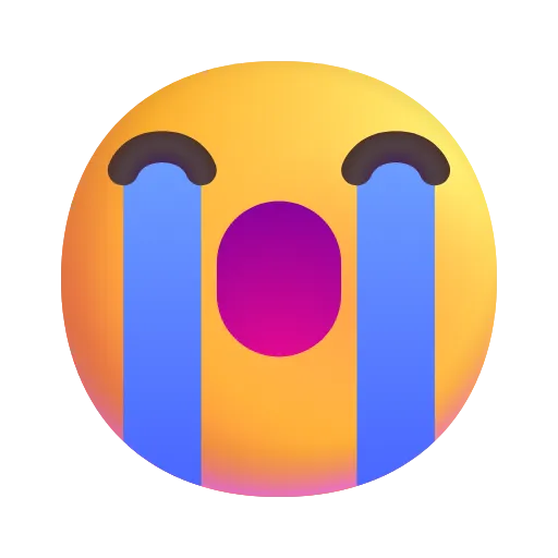 Стикер 48 Fluent Emoji