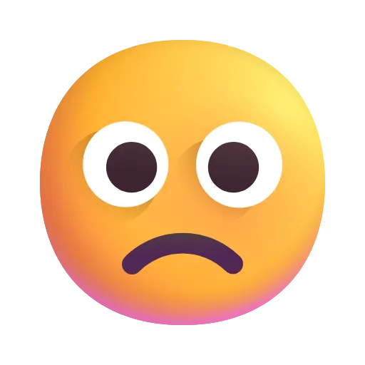 Стикер 40 Fluent Emoji