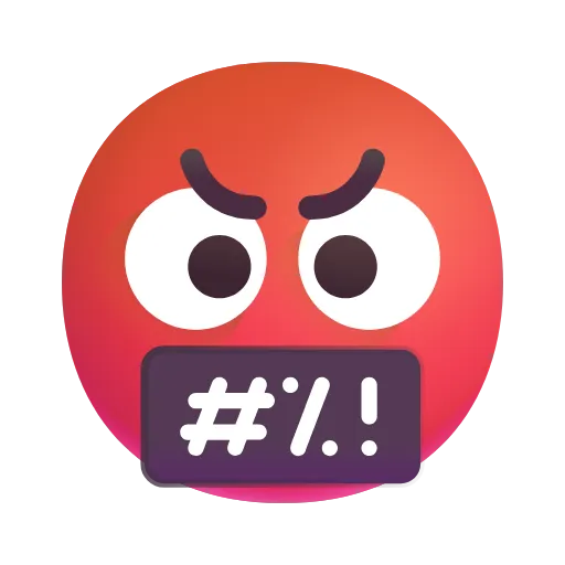 Стикер 52 Fluent Emoji