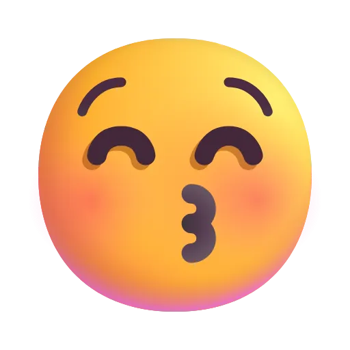 Стикер 22 Fluent Emoji