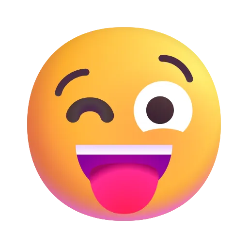 Стикер 26 Fluent Emoji