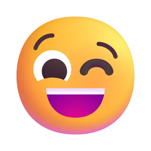 Стикер 15 Fluent Emoji