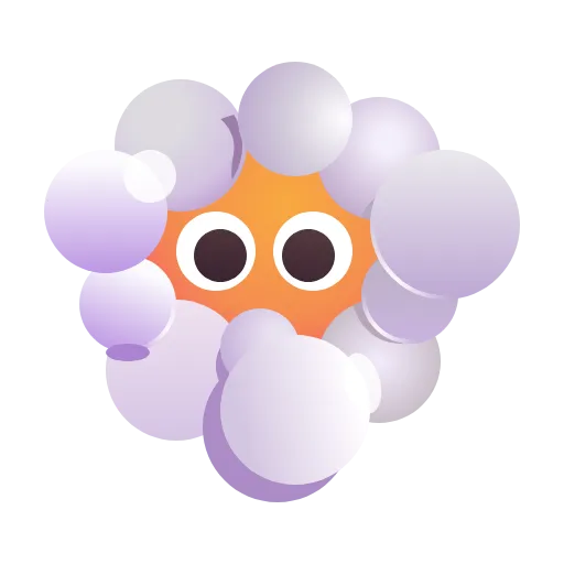 Стикер 57 Fluent Emoji