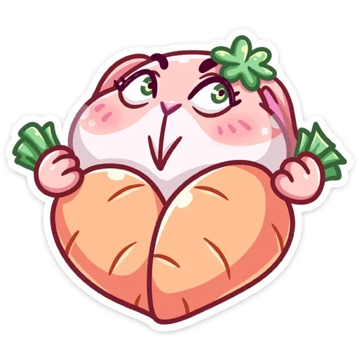 ❤️ Стикер «Пыш и Пышка» для Telegram