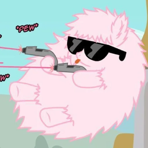 🌸 Стикер «Fluffle Puff» для Telegram
