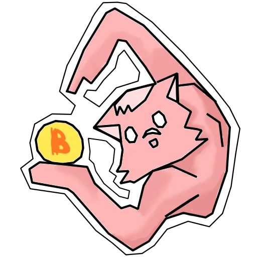💎 Стикер «Пушист и токсичен» для Telegram