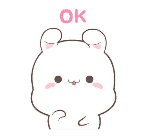 👌 Стикер «Fluffy Bunny» для Telegram