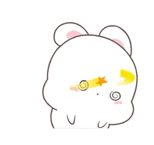 😵‍💫 Стикер «Fluffy Bunny» для Telegram