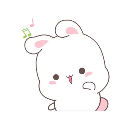 🕺 Стикер «Fluffy Bunny» для Telegram