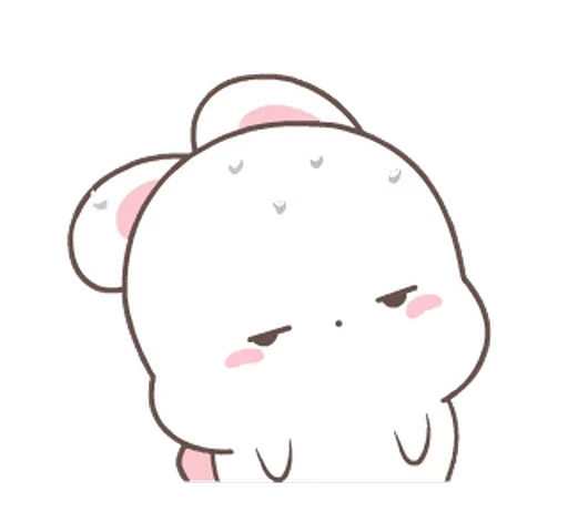 😓 Стикер «Fluffy Bunny» для Telegram