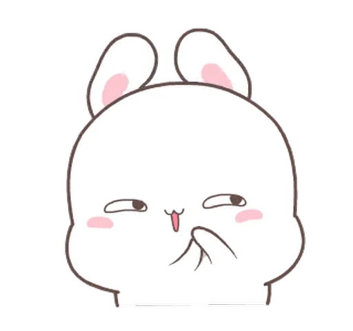 😏 Стикер «Fluffy Bunny» для Telegram