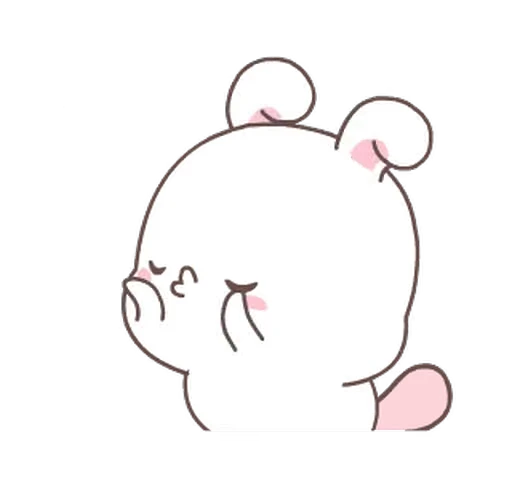 😘 Стикер «Fluffy Bunny» для Telegram