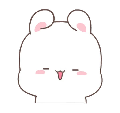 😊 Стикер «Fluffy Bunny» для Telegram
