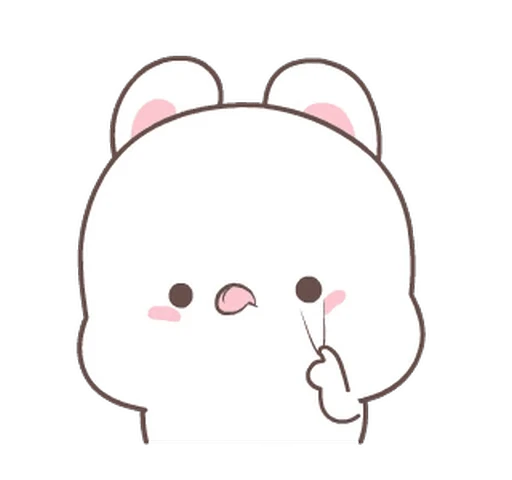😛 Стикер «Fluffy Bunny» для Telegram