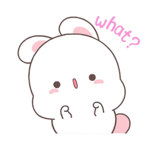 😱 Стикер «Fluffy Bunny» для Telegram