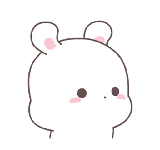 👀 Стикер «Fluffy Bunny» для Telegram