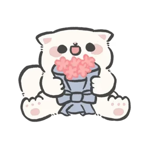 😊 Стикер «cute cat babies» для Telegram