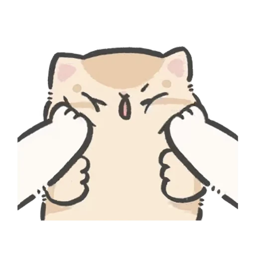 😊 Стикер «cute cat babies» для Telegram