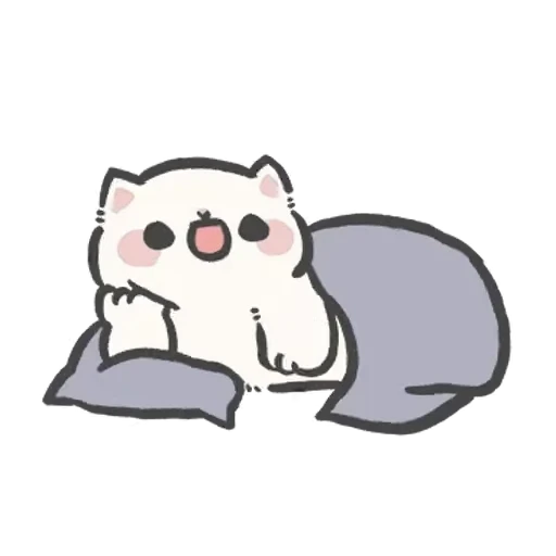 😊 Стикер «cute cat babies» для Telegram