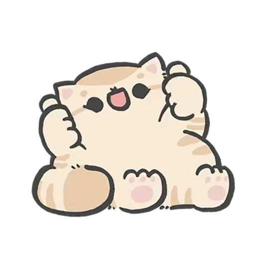😊 Стикер «cute cat babies» для Telegram