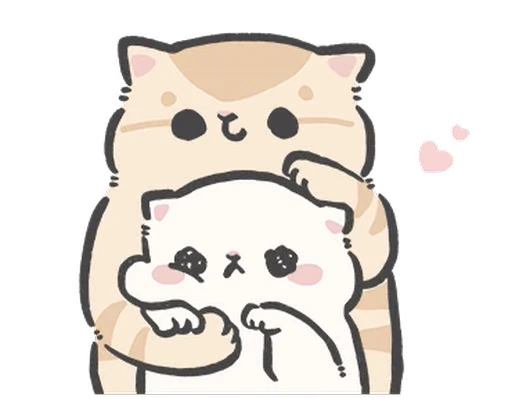 🐱 Стикер «cute cat babies» для Telegram