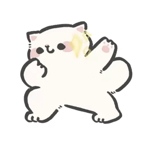 😊 Стикер «cute cat babies» для Telegram