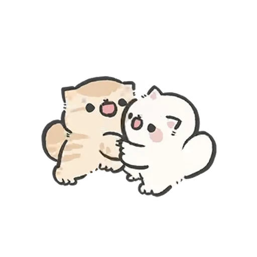 😊 Стикер «cute cat babies» для Telegram