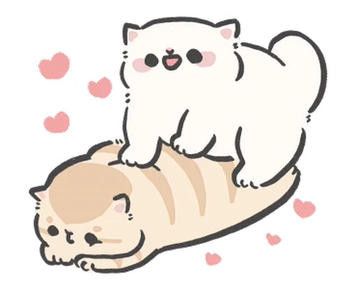 🐱 Стикер «cute cat babies» для Telegram