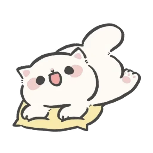 😊 Стикер «cute cat babies» для Telegram