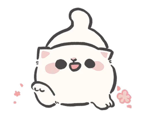 🐱 Стикер «cute cat babies» для Telegram