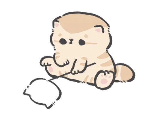 🐱 Стикер «cute cat babies» для Telegram