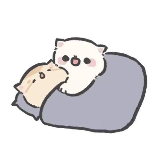 😊 Стикер «cute cat babies» для Telegram