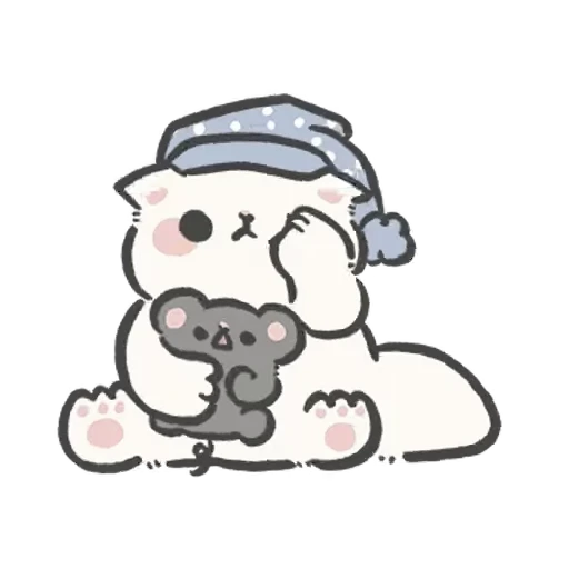 😊 Стикер «cute cat babies» для Telegram