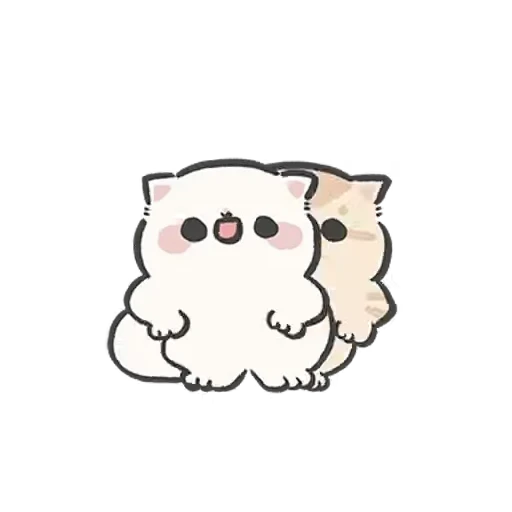 😊 Стикер «cute cat babies» для Telegram