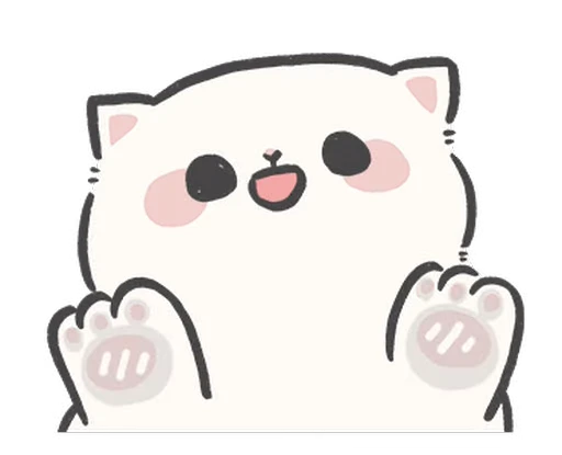 🐱 Стикер «cute cat babies» для Telegram