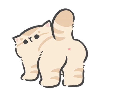 🐱 Стикер «cute cat babies» для Telegram
