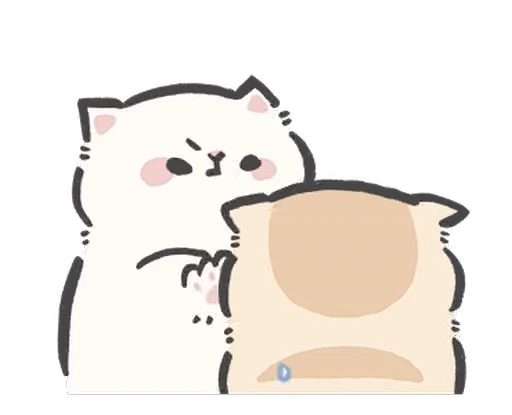 🐱 Стикер «cute cat babies» для Telegram