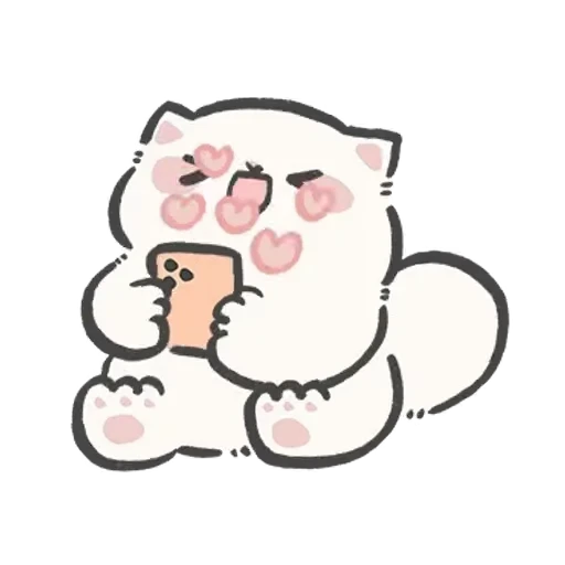 😊 Стикер «cute cat babies» для Telegram