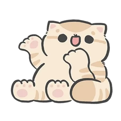 😊 Стикер «cute cat babies» для Telegram