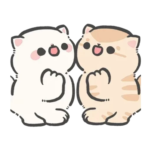😊 Стикер «cute cat babies» для Telegram